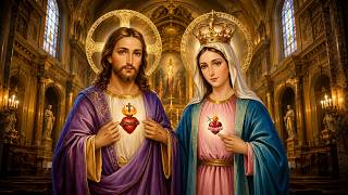 Gregorian Chants for the Sacred Hearts of Jesus and Mary | Sacred Hymns of Peace