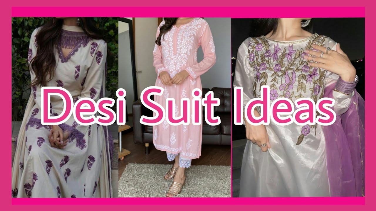Desi dress styling ideas/Eastern  dress styling