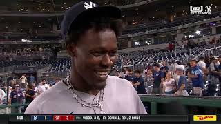 Jazz Chisholm Jr. on 5-3 over Nationals
