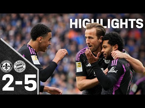 Two goals, one assist: Musiala in outstanding form! | Darmstadt 98 vs. FC Bayern 2-5 | Highlights