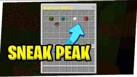 Aeither | Official Sneak peak #1 | SkyBlock Menu