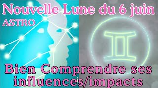 Nouvelle Lune du 06 Juin, Analyse astrologique et énergétique