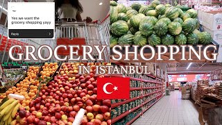 Grocery Shopping in Istanbul Turkey ?? |Living In Turkey Series ??