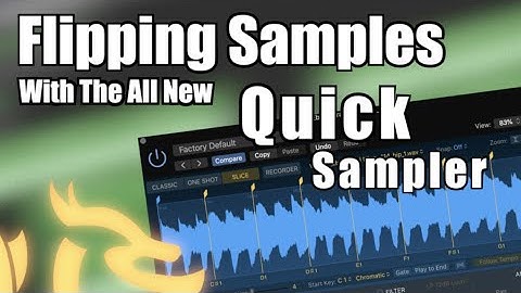 Easiest Way To Chop/Flip Samples With Logic