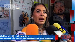 💥GALILEA MONTIJO NO ESTUVO DE ACUERDO CON ANDREA ESCALONA 💥 pero jamas hubo G0LPES 🥊 🥊 como aseguran