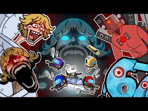 67KID & SKIBIDI TOILET vs GHOSTBUSTERS  EP.1 I Among us animation