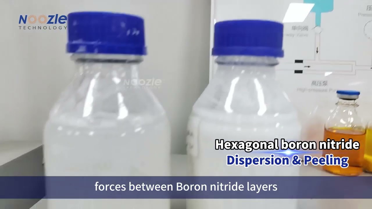 Hexagonal boron nitride Dispersion & Peeling