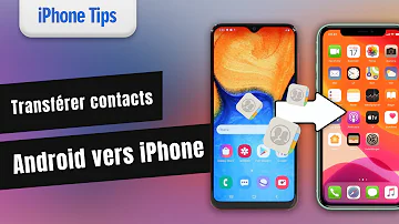 Comment transférer les contacts vers iPhone ?