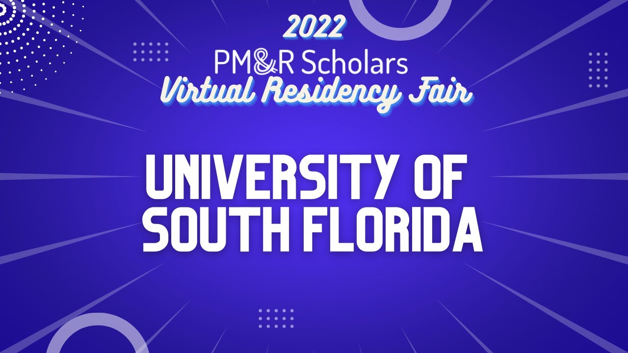 2022 Virtual Residency Fair University Of South Florida YouTube