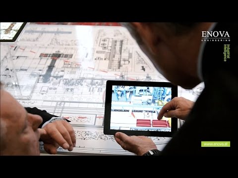 Augmented Reality iPad App - in use