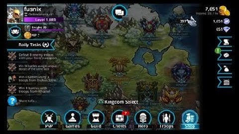 Gems of War problem issues with shops