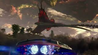 Godzilla Vs Kongkong Vs Warbat Scene