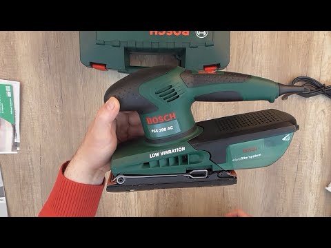 Unboxing BOSCH PSS 200 AC Orbital Sander - Bob The Tool Man