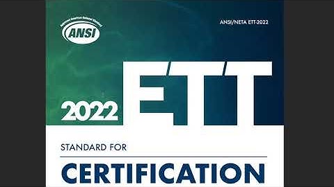 NETA ETT Training