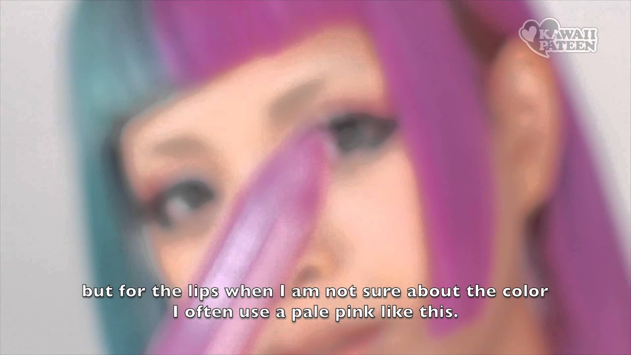 Eyebrow & lipstick Tutorial | Big eyes KIMONO MAKEUP SERIES | 紅林大空浴衣和風メイク「眉毛＆リップ編」