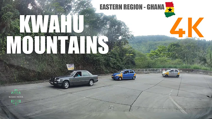 Kwahu Mountains Road Drive from Atibie To Nkawkaw Eastern Region Ghana 4K