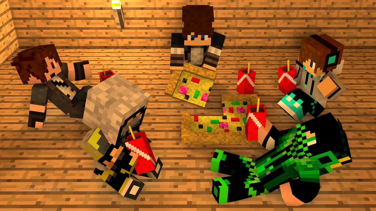 Comment créer un fond d’écran Minecraft avec un skin - YouTube