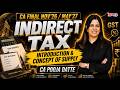 CA Final Indirect Tax - Concept of Supply  -  Nov 26 / May 27 - CA Pooja Datte Lec 3 | SPC