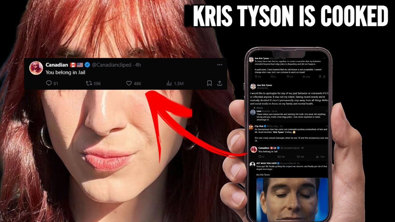 kris tyson gets caught YouTube
