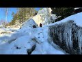 ปีนภูเขาน้ำแข็ง😂สนุกมาก | so funny•ice climbing | Thai Life in Sweden 🇹🇭🇸🇪