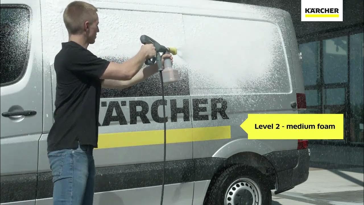 Produit karcher utilisation /dilution #voiture #terrasse #toiture  #antimousse k7 k5 @KarcherUK 