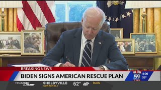 Biden signs COVID-19 relief package, now called 