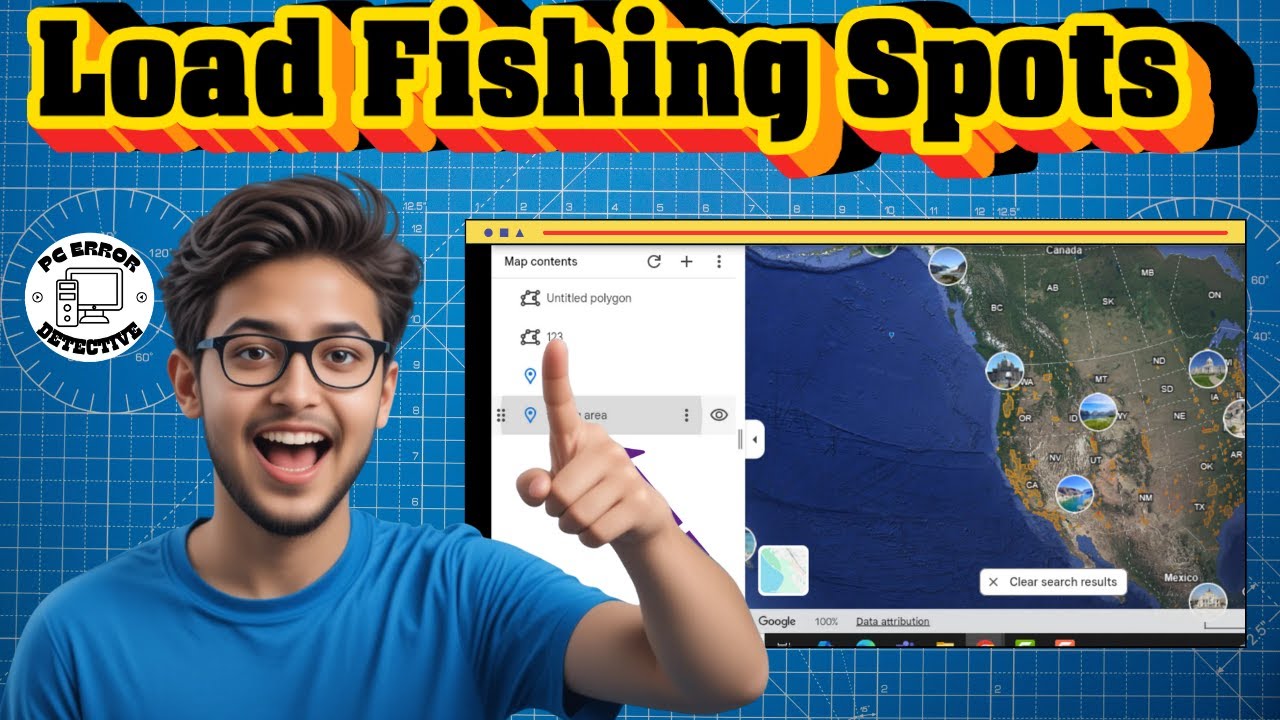How To Load Fishing Spots To Google Earth | Mark & Save Locations (2025)