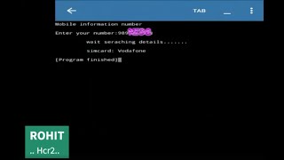 Information finding sim card name using python Update