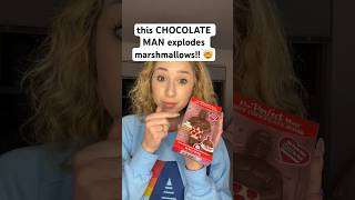 This Chocolate Man Explodes Marshmallows  shorts waitforend chocolate shoptherealdeal