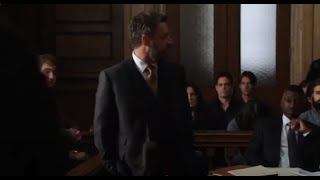 Barson - Law & Order SVU - 23x09 Pt.6 - Sgt. Bell takes the stand - Barba looks over to Benson