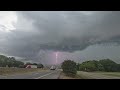 East Texas Supercell with Rotation