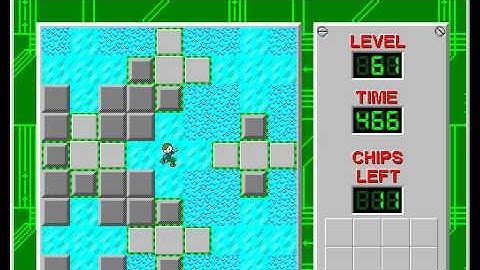 CCLP2 level 61 solution - 421 seconds