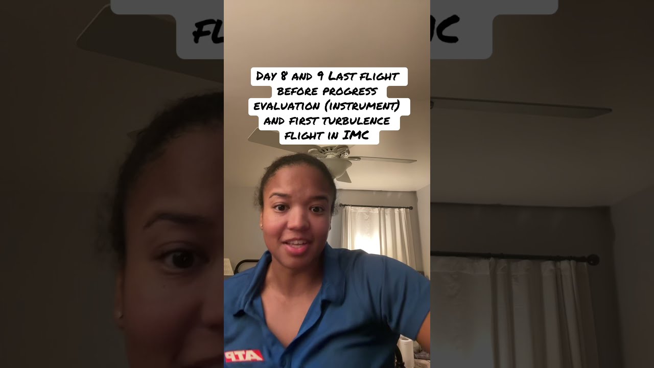 Day 8 And 9 Last Flight Before Progress Evaluation