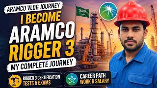 How I Become Rigger level 3 Aramco - Saudi Aramco Rigger level 3 exam - Rigger 3 Vlog