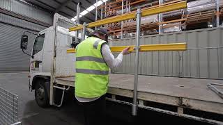 Enhance Truck Safety with Load-Safe Portable Truck Barrier - Barrier Group