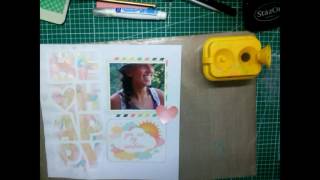 Process Video Layout Be Happy (Serie Album Joana)