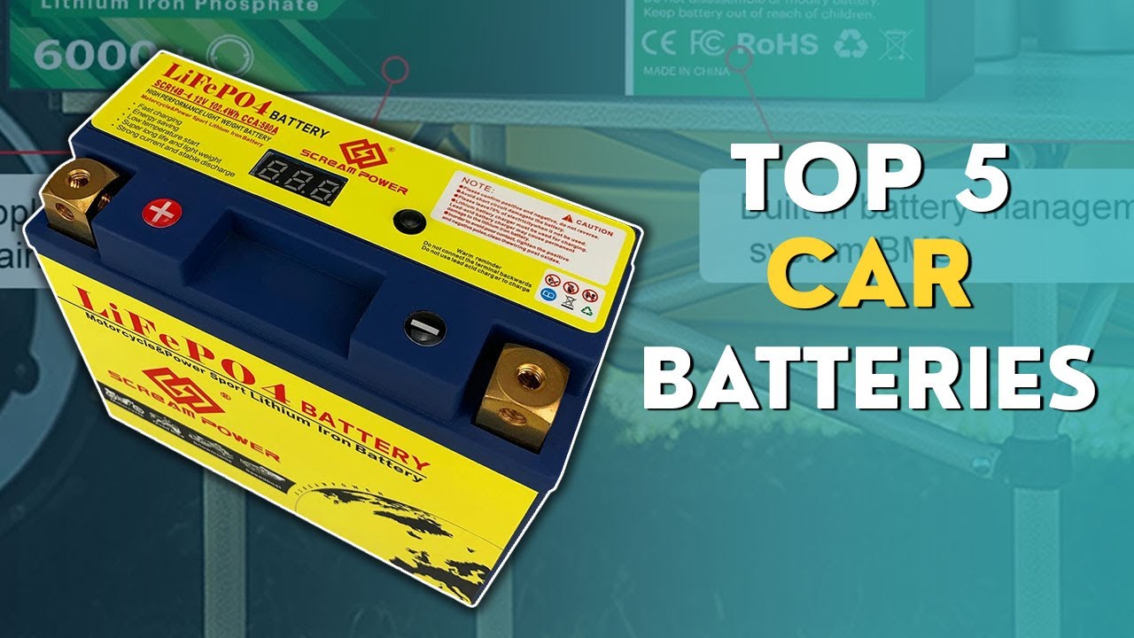 Top 5 Best Car Batteries 2024 | AliExpress - YouTube