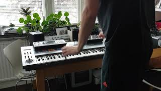 Roland D-05/D-50 Boutique JX-8P MPG-8 Controller from RETROAKTIV Teaser Vintage synths Mancave 80s