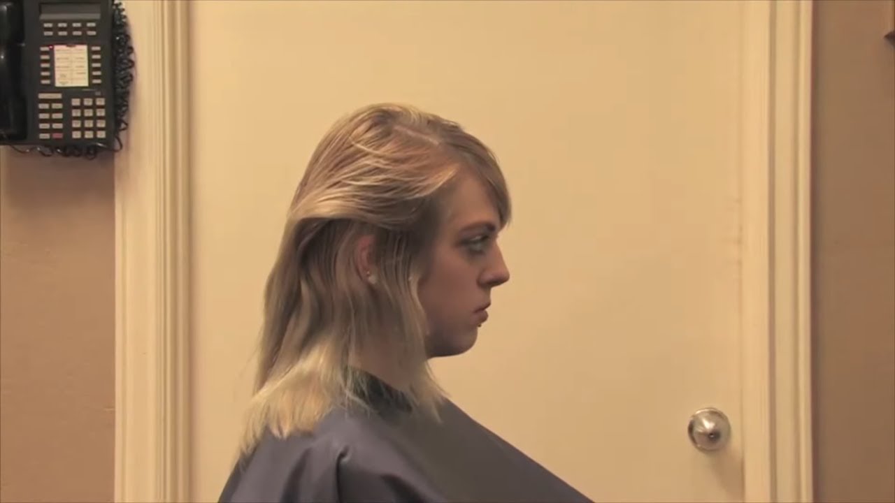 Hannah AZ - Pt 2: Blonde Long to Cute Pixie (Free Video)