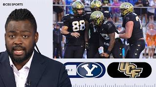 UCF UPSETS No. 2 BYU in double-overtime thriller!