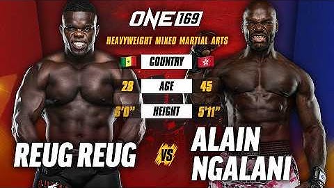 Senegalese Beast Reug Reug’s ONE Debut Against Alain Ngalani 🔥