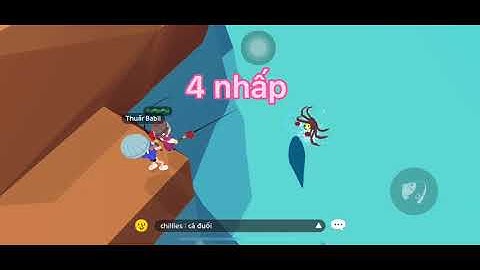 Câu cá- Câu cá voi râu trắng vương miện cực phẩm