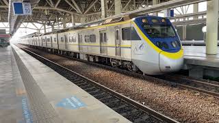 3198次800型區間車(竹機編組)往后里離開潮州站