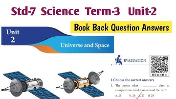 Universe and Space class 7 Science Book Back Answers | 7th Standard Science Term 3 Unit 2