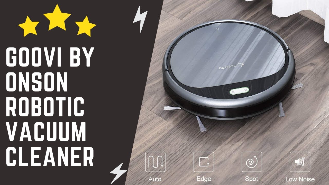Robot Vacuum GOOVI by ONSON 2100Pa Upgrade Robotic Vacuum Cleaner with
