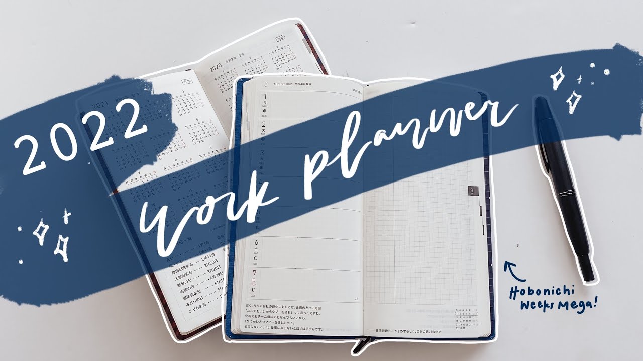 22 Functional Work Planner Hobonichi Weeks Lindseyscribbles Youtube