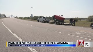 Wanted NC man arrested in Alabama