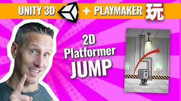 Unity Playmaker 2D Platformer - Player Jump and Ground Check