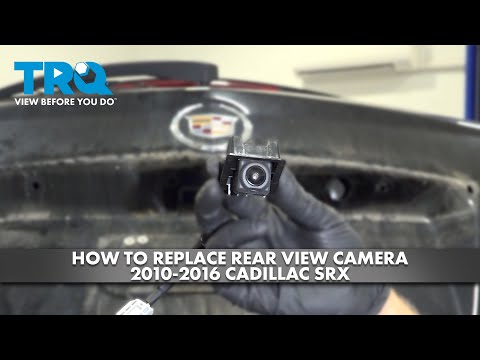 How to Replace Rear View Camera 2010-2016 Cadillac SRX