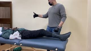 جزء من تقييم لحالة شلل رباعي Part of assessment for Quadriplegic